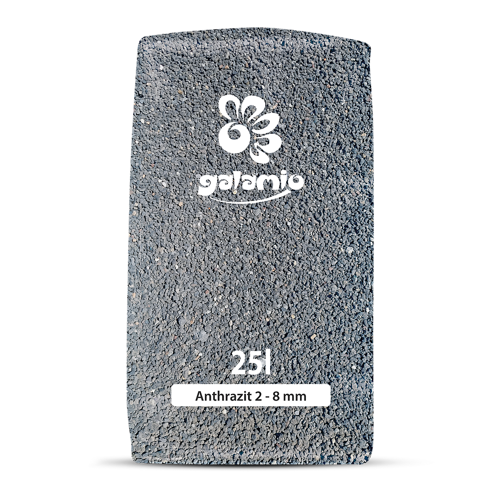 Galamio Lavamulch Anthrazit Fein 2 - 8 mm 25 l