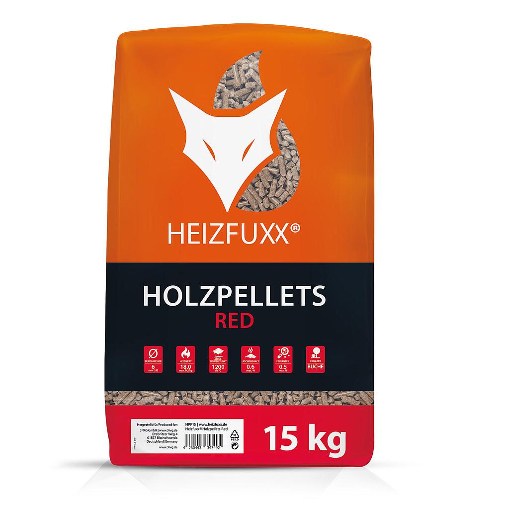 Heizfuxx Holzpellets Red 15 kg