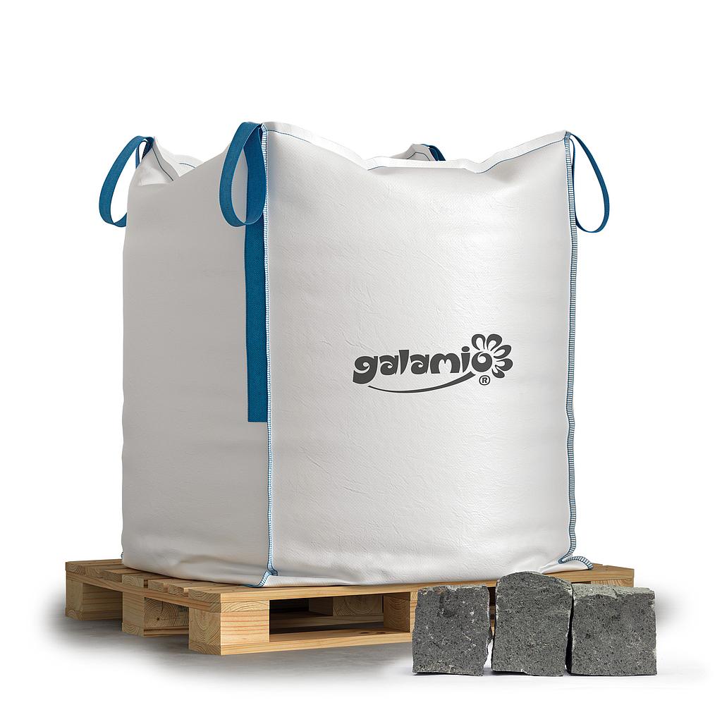 Galamio Basalt Pflastersteine 8 / 10 1000 kg